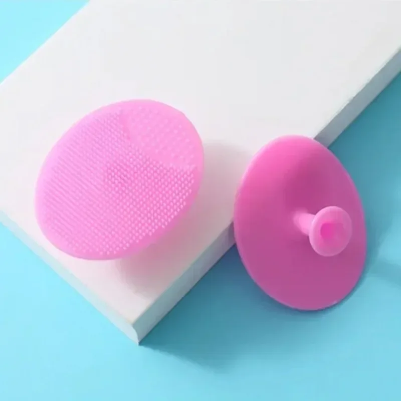 Silicone Face Scrubber Electric - แปรงขัดผิวหน้าสำหรับผู้หญิงและผู้ชาย แปรงทำความสะอาดหน้าซิลิโคนนุ่ม ใช้งานด้วยมือ พร้อมฟังก์ชันนวด