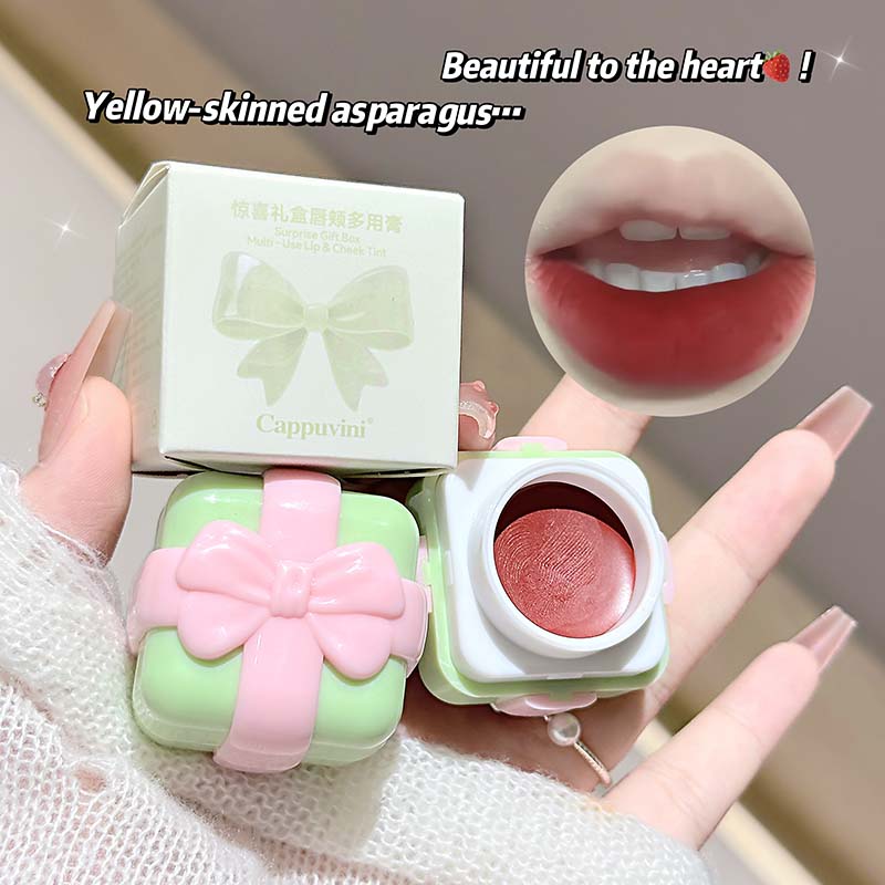 Matte Velvet Lip Tint Long Lasting - ลิปแอนด์ชีคครีมเนื้อแมท 2 in 1 - ลิปทินท์และบลัชออนเนื้อกำมะหยี่