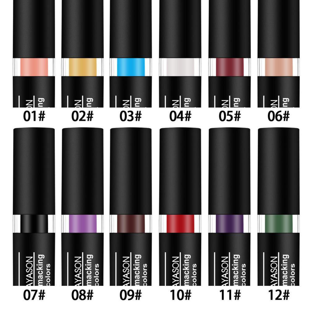 Matte Velvet Lip Tint Long Lasting - 11 สีแมทลิปสติกติดทนนานลิปทินท์เนื้อกำมะหยี่กันน้ำ 24 ชั่วโมงลิปกลอสสีแดงเครื่องสำอางค์แต่งหน้า