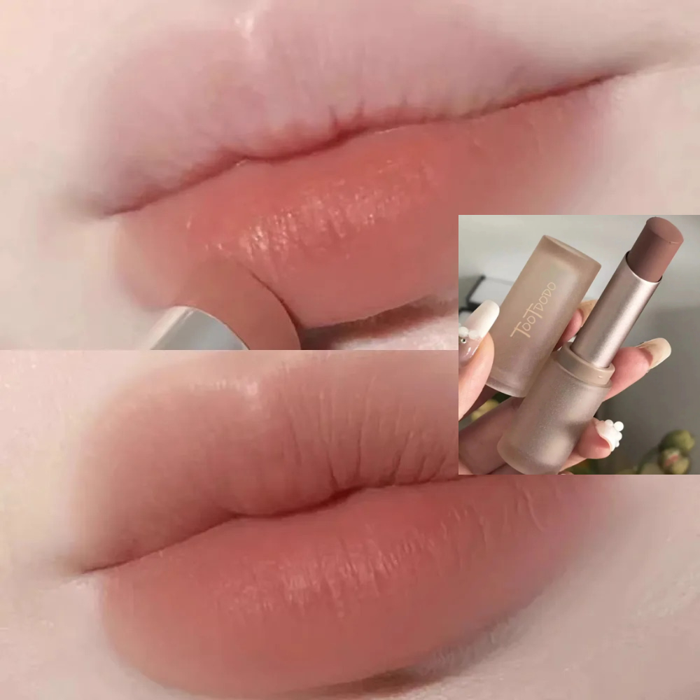 Matte Velvet Lip Tint Long Lasting - ลิปสติกเนื้อแมตต์กำมะหยี่ ลิปทินท์ให้ความชุ่มชื้น ไม่ติดแก้ว ลิปกลอส ลิปสติก เครื่องสำอาง