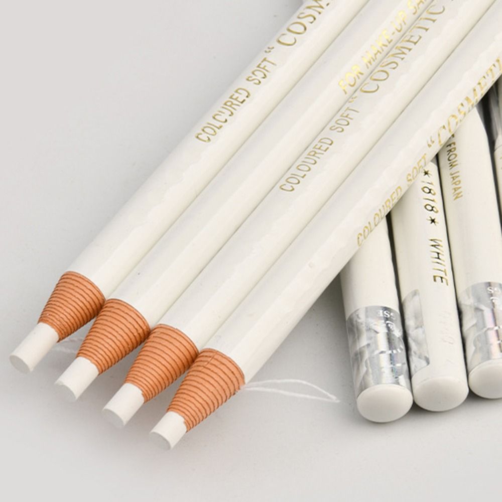 Waterproof Liquid Eyeliner Pen - ดินสอเขียนคิ้วกันน้ำสีขาว ติดทนเหงื่อ ดินสอเขียนคิ้วแบบไมโครเบลดดิ้ง ปากกาเขียนเส้นคิ้ว ติดทนนาน สีสวยคมชัด