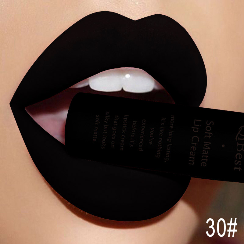 Matte Velvet Lip Tint Long Lasting - QIBEST ลิปกลอสเนื้อแมทท์กำมะหยี่ ให้ความชุ่มชื้น ติดทนนาน ไม่ติดแก้ว ไม่หลุดลอกง่าย