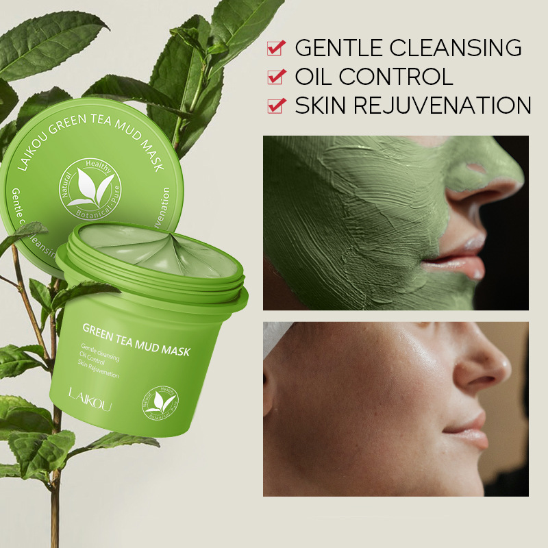 Green Tea Cleansing Clay Mask - Green Tea Clay Mask 100g ผลิตภัณฑ์บํารุงผิว