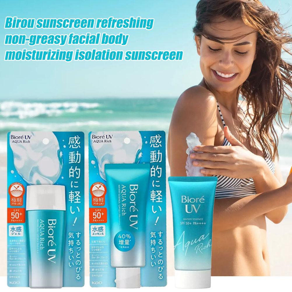 ครีมกันแดดญี่ปุ่น Biore UV Iso - Spf 50 Waterproof Sunscreen บทวิจารณ์และราคา
