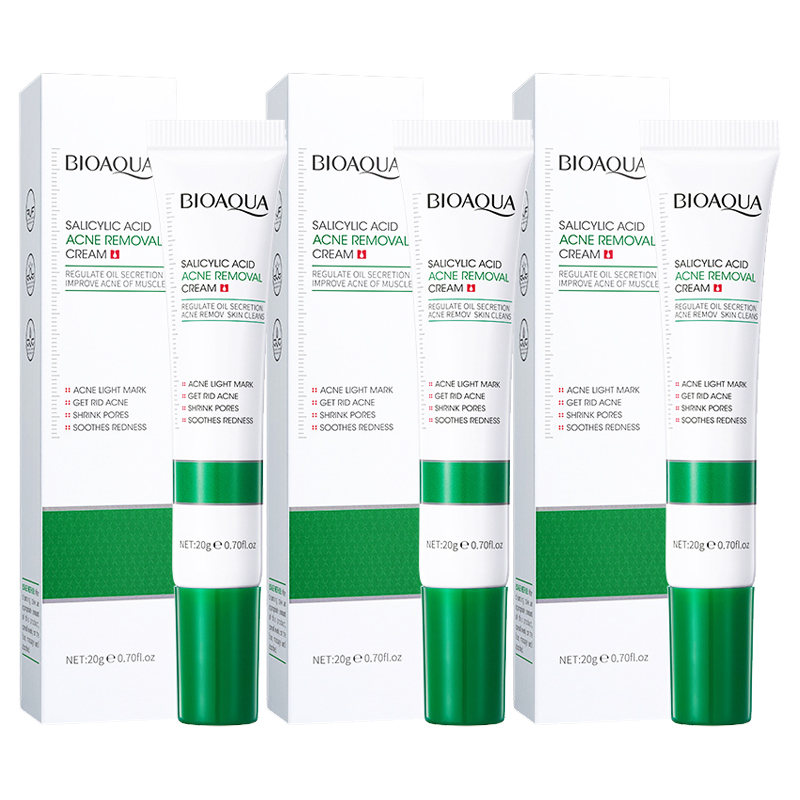 1/2/3pcs BIOAQUA Salicylic Aci - Salicylic Acid Blackhead Remover บทวิจารณ์และราคา