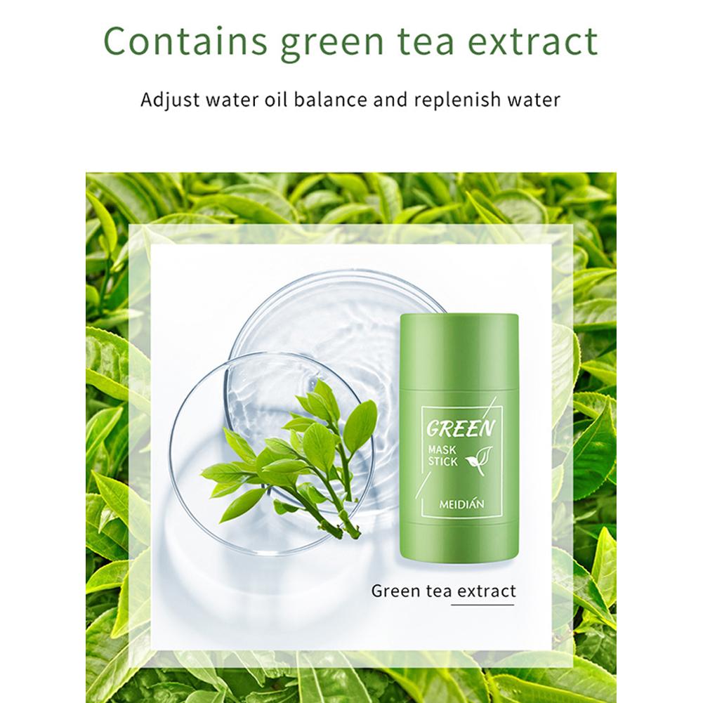 มาส์กหน้าชาเขียวแท่ง ทำความสะอ - Green Tea Cleansing Clay Mask บทวิจารณ์และราคา