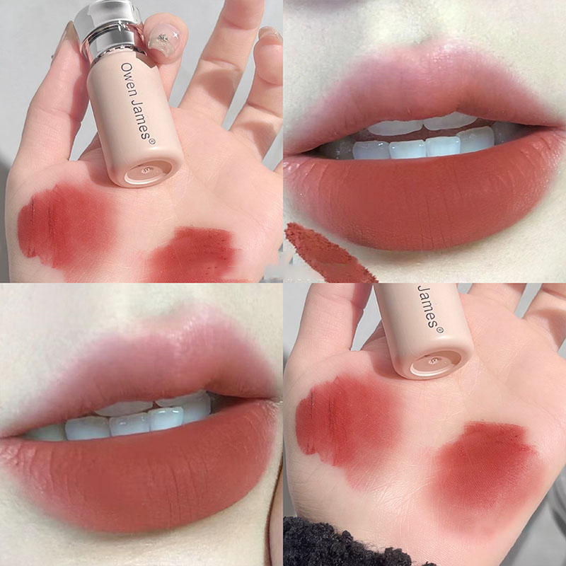 ลิปครีมเนื้อมัดกำมะหยี่สีชมพูแ - Matte Velvet Lip Tint Long Lasting บทวิจารณ์และราคา
