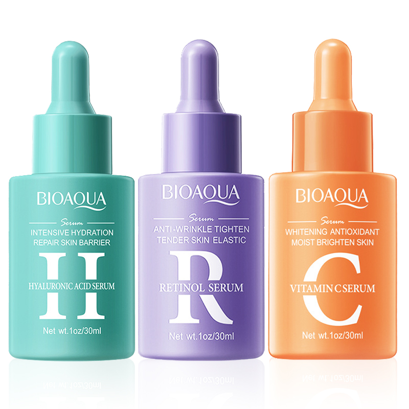 1/3pcs BIOAQUA Vitamin C Retin - Hyaluronic Acid Facial Serum บทวิจารณ์และราคา