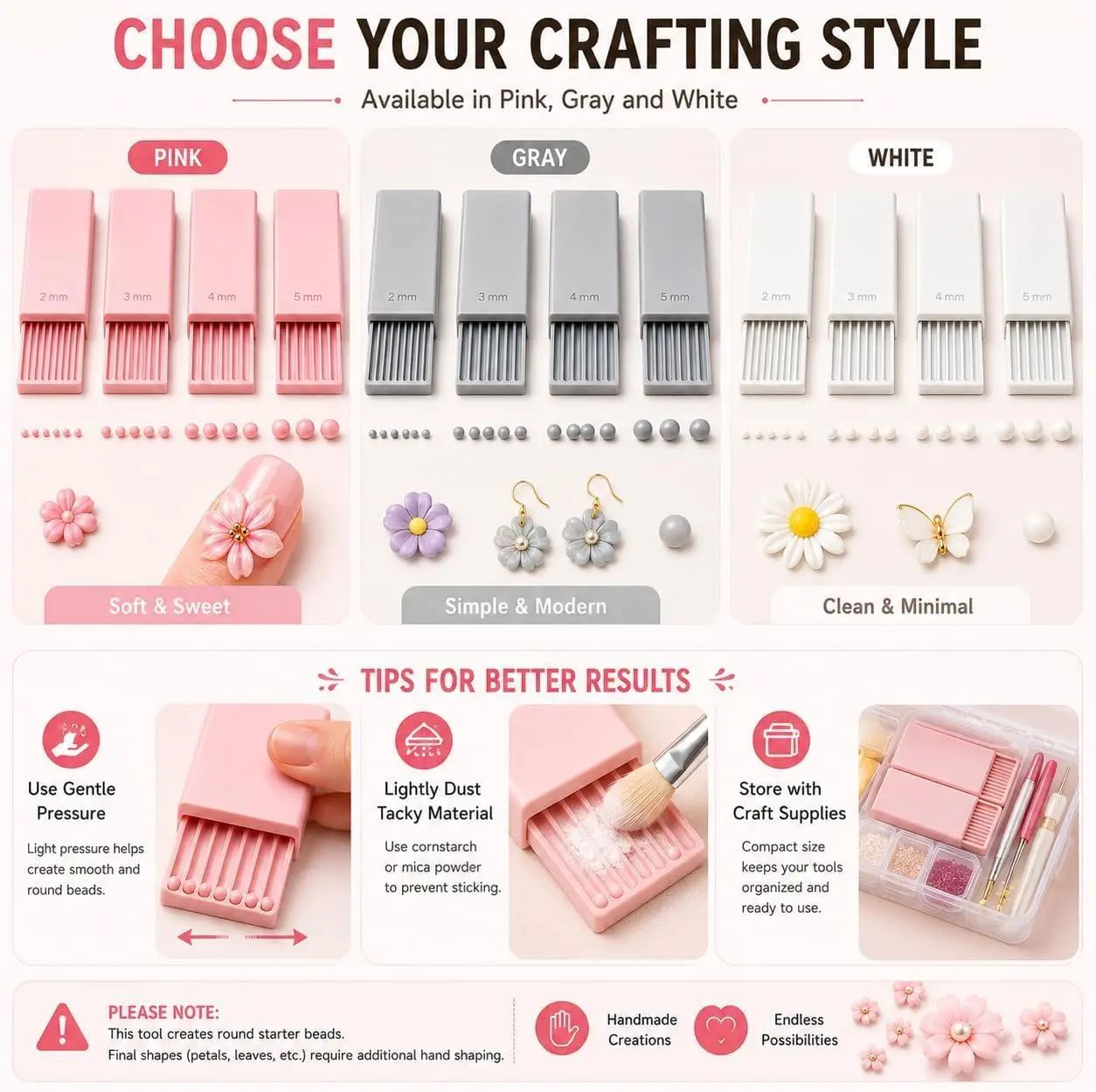เครื่องมือทำลูกปัดเจล 3D สำหรั - Nail Art บทวิจารณ์และราคา