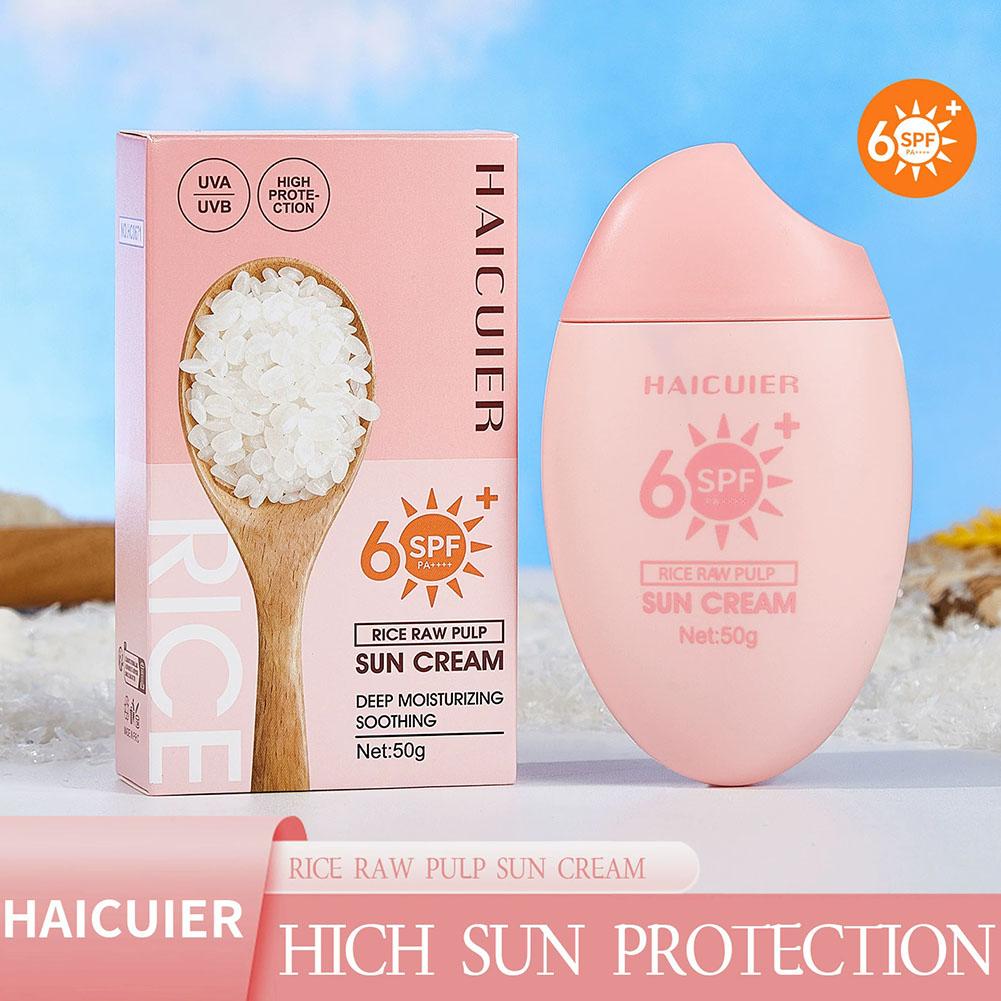 SPF50+ ครีมกันแดด ไรซ์ โรว์ พู - Spf 50 Waterproof Sunscreen บทวิจารณ์และราคา
