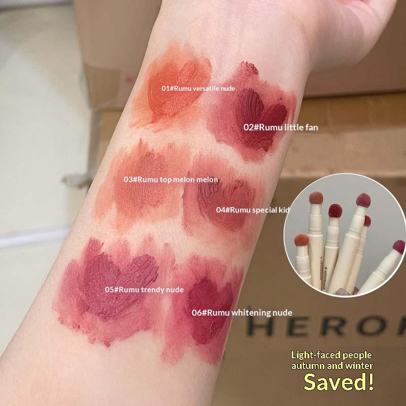 ลิปกลอสเนื้อกำมะหยี่นุ่ม ลิปสต - Matte Velvet Lip Tint Long Lasting บทวิจารณ์และราคา