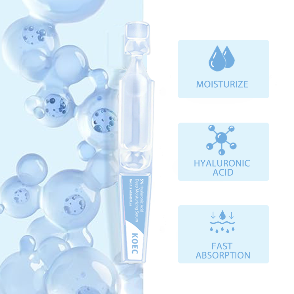 30PCs KOEC 5% Hyaluronic Acid  - Hyaluronic Acid Facial Serum บทวิจารณ์และราคา