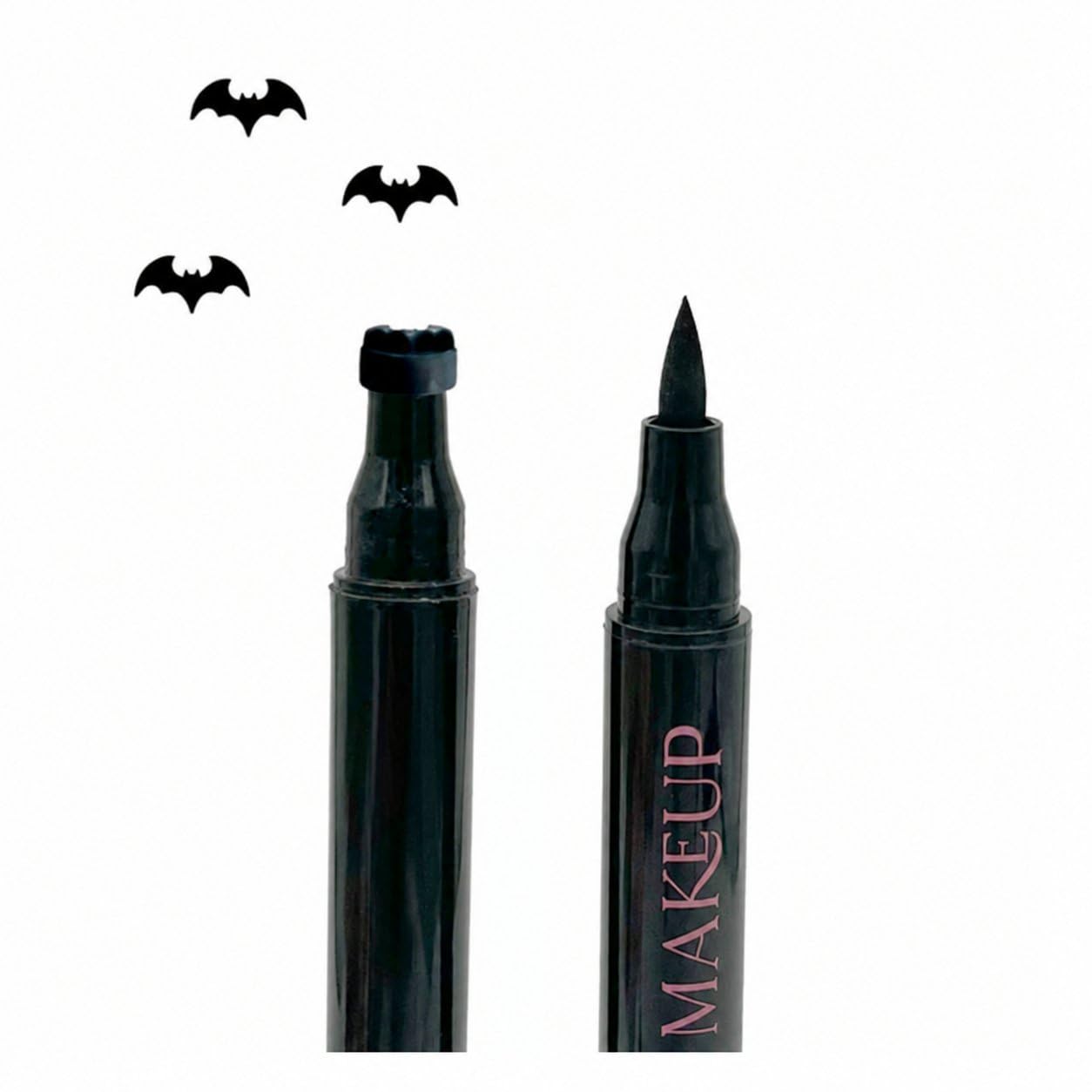 อายไลเนอร์แบบสองหัวสำหรับฮาโลว - Waterproof Liquid Eyeliner Pen บทวิจารณ์และราคา