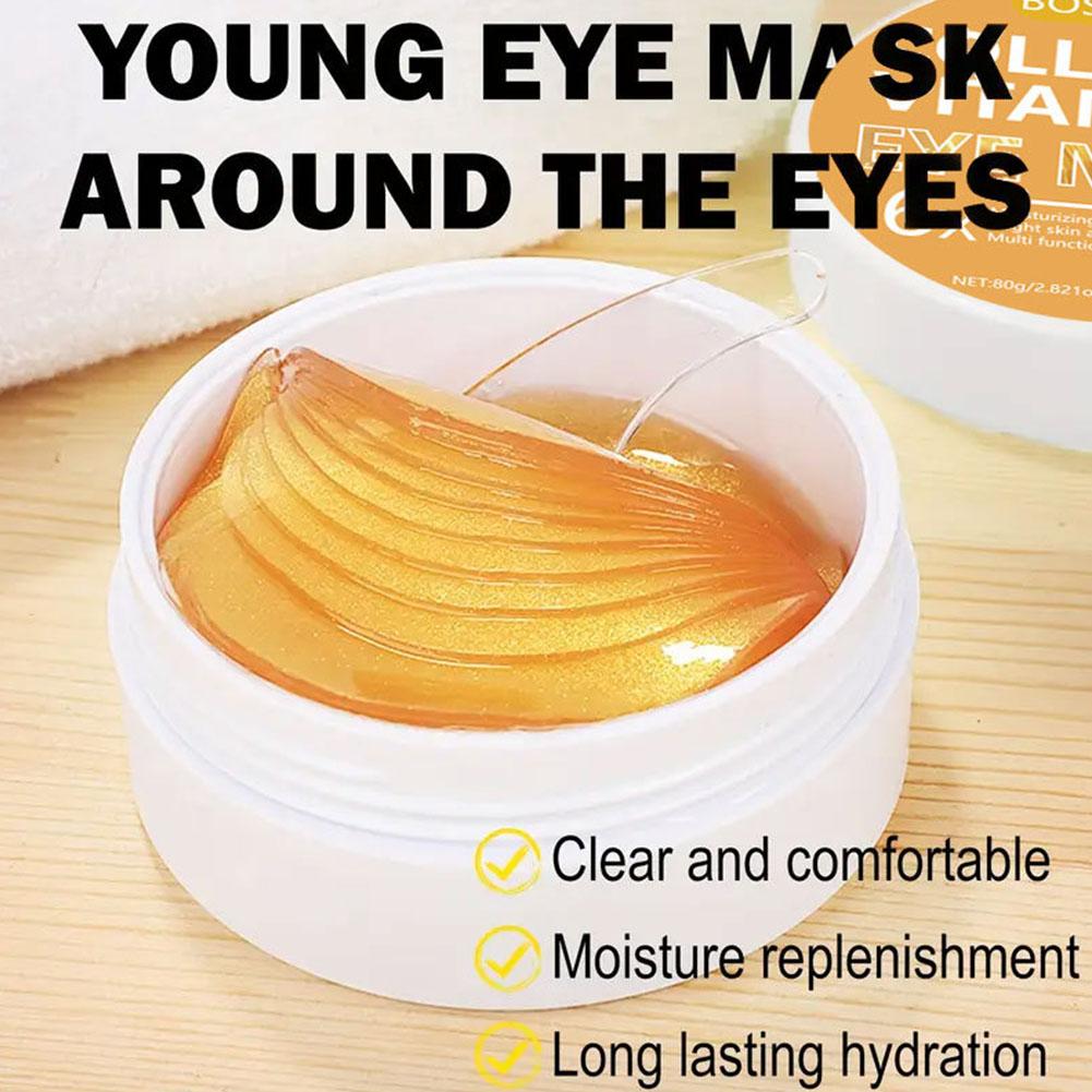 มาส์กใต้ตาคอลลาเจนวิตามิน 60 ช - Collagen Under Eye Patches บทวิจารณ์และราคา