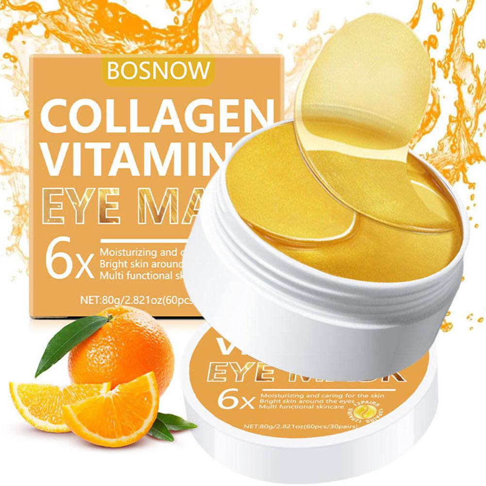 มาส์กใต้ตาคอลลาเจนวิตามิน 60 ช - Collagen Under Eye Patches บทวิจารณ์และราคา
