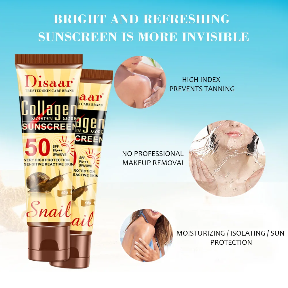 ดิซาร์ โบน คอลลาเจน ซันสกรีน เ - Spf 50 Waterproof Sunscreen บทวิจารณ์และราคา