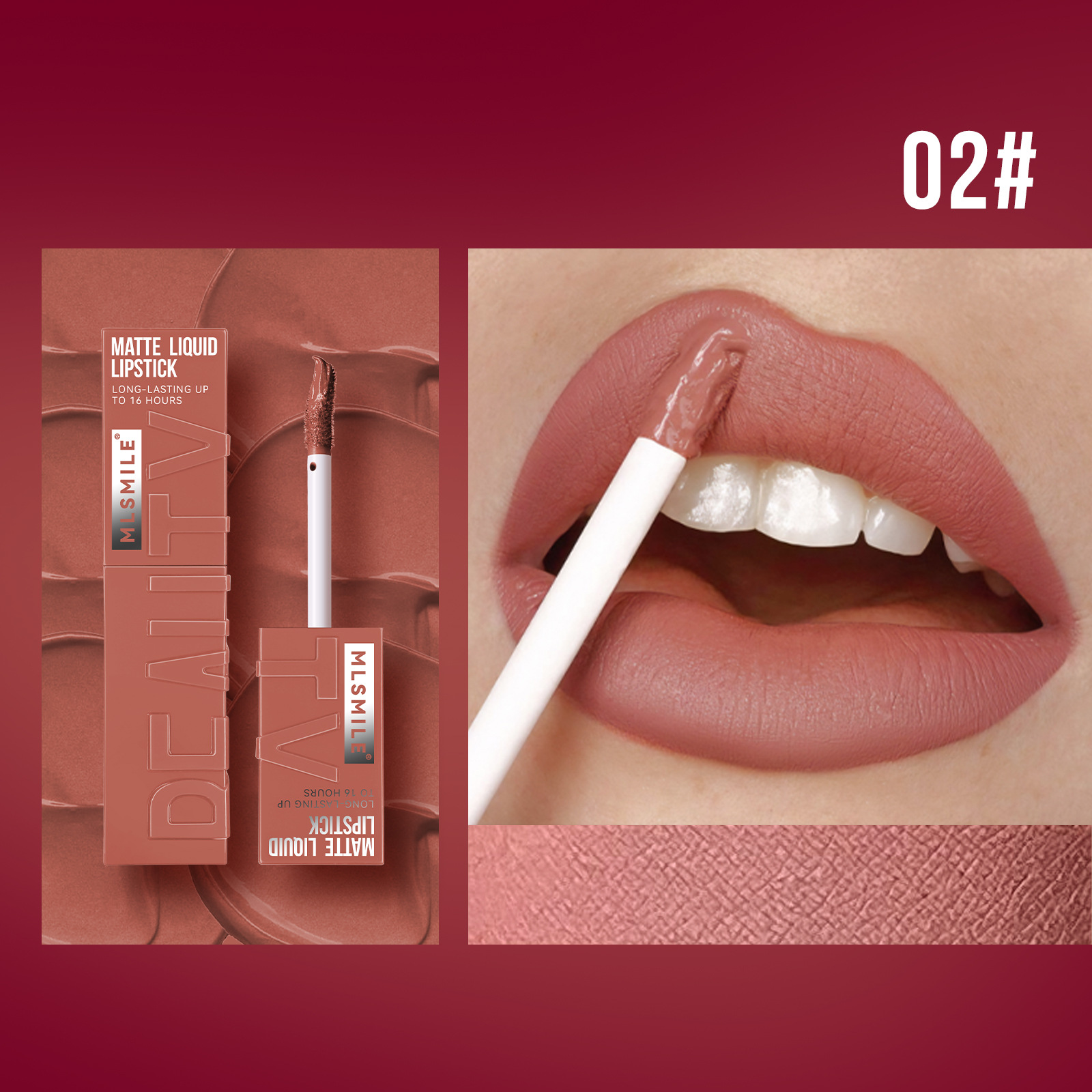 ลิปสติกเนื้อแมท 6 สี ติดทนนาน  - Matte Velvet Lip Tint Long Lasting บทวิจารณ์และราคา