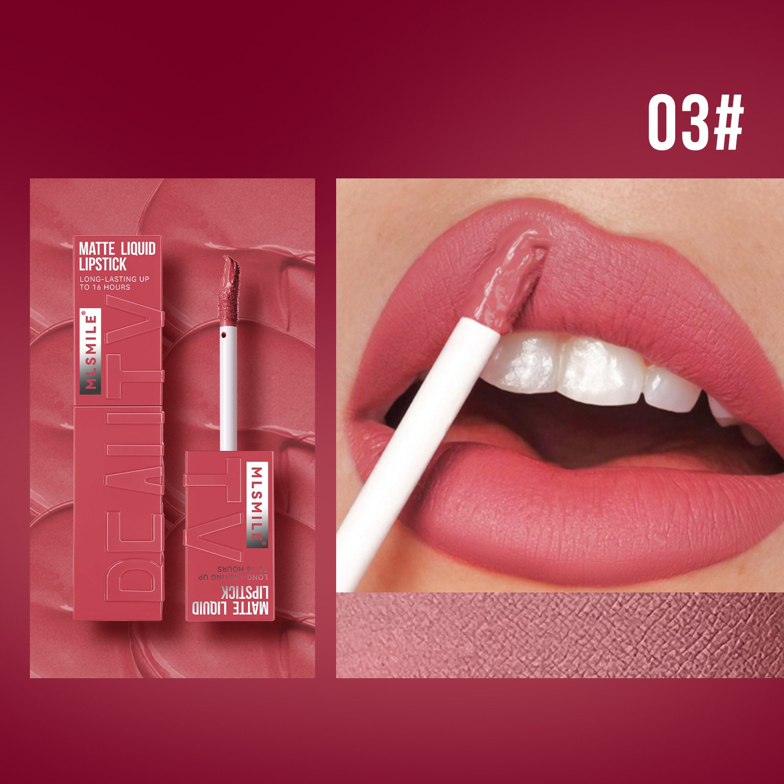 ลิปสติกเนื้อแมท 6 สี ติดทนนาน  - Matte Velvet Lip Tint Long Lasting บทวิจารณ์และราคา