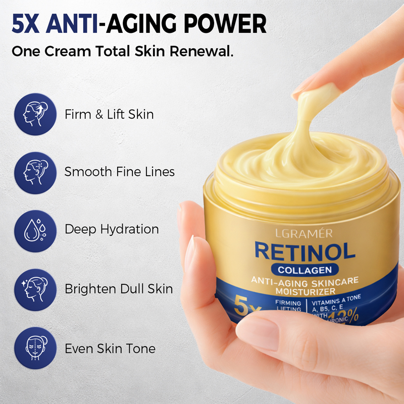 ครีมบำรุงผิวหน้าเรตินอลครีมลดร - Retinol Anti Wrinkle Cream บทวิจารณ์และราคา