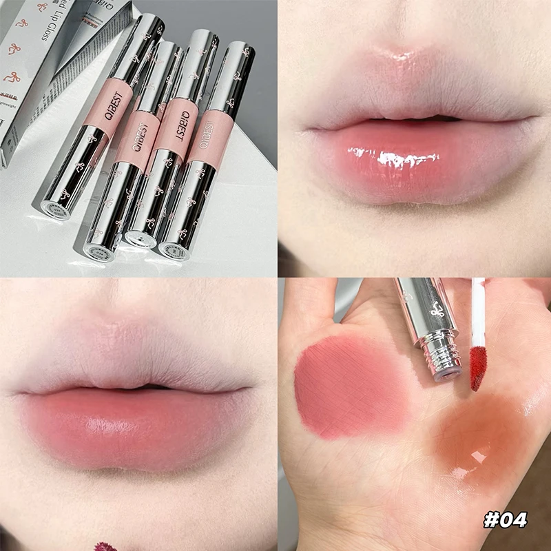 ลิปสติกเนื้อแมทแบบสองหัว QIBES - Matte Velvet Lip Tint Long Lasting บทวิจารณ์และราคา
