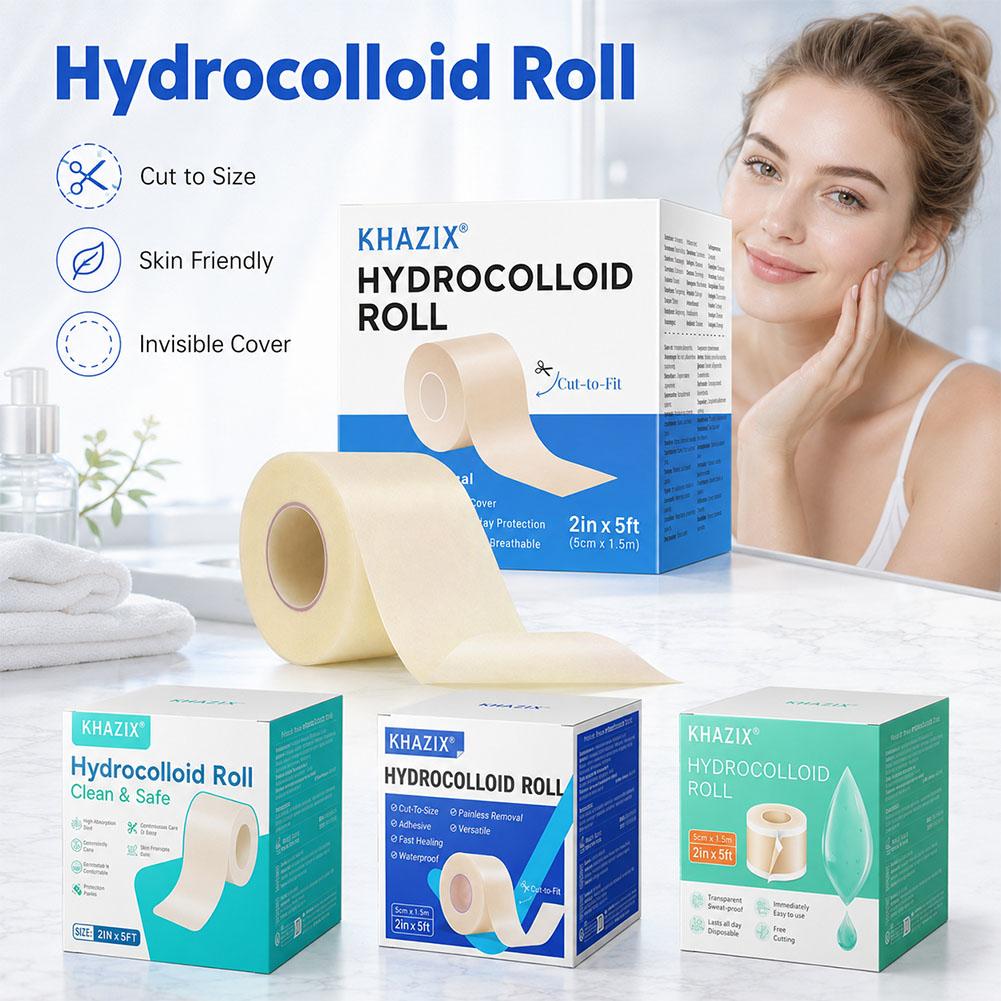 แผ่นแปะสิวไฮโดรคอลลอยด์แบบม้วน - Hydrocolloid Pimple Patch บทวิจารณ์และราคา