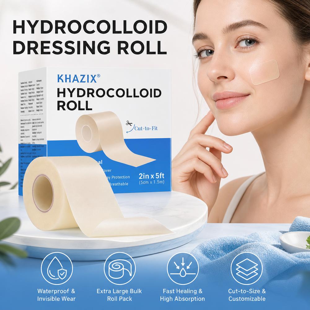 แผ่นแปะสิวไฮโดรคอลลอยด์แบบม้วน - Hydrocolloid Pimple Patch บทวิจารณ์และราคา