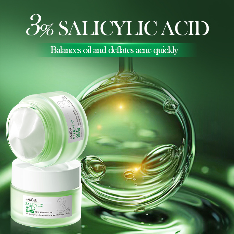 ครีมรักษาสิวกรดซาลิไซลิกซ่อมแซ - Salicylic Acid Blackhead Remover บทวิจารณ์และราคา