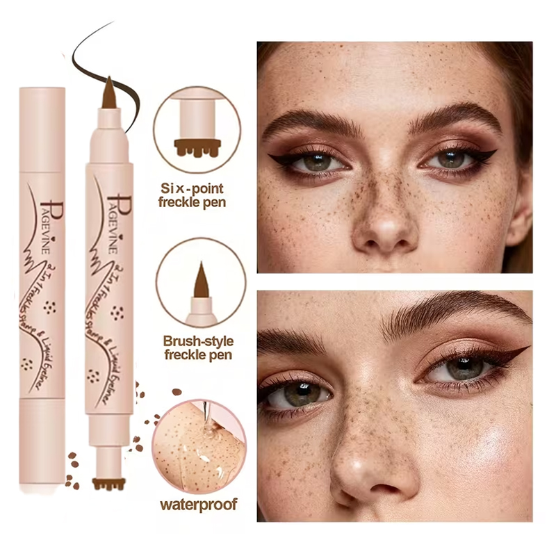 ปากกาอายไลเนอร์แบบ 2-in-1 ที่ม - Waterproof Liquid Eyeliner Pen บทวิจารณ์และราคา
