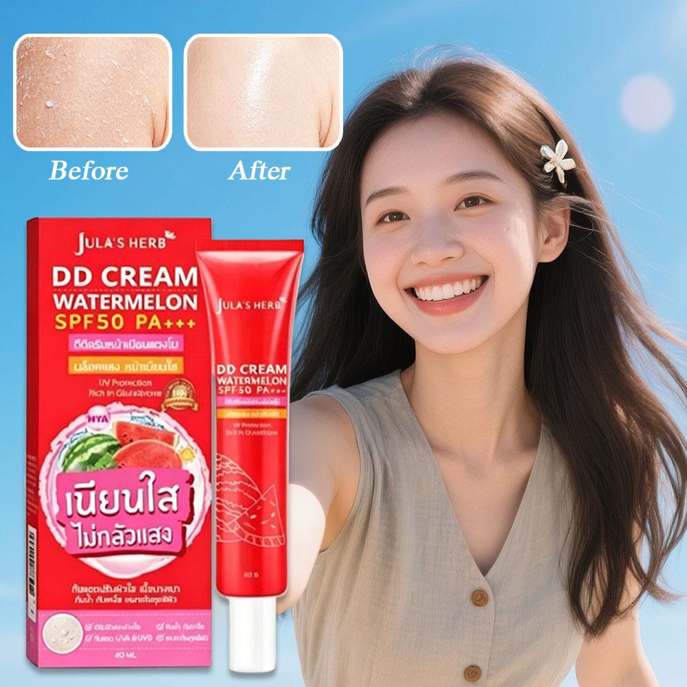 ครีมกันแดดแตงโม DD SPF50 PA+++ - Spf 50 Waterproof Sunscreen บทวิจารณ์และราคา
