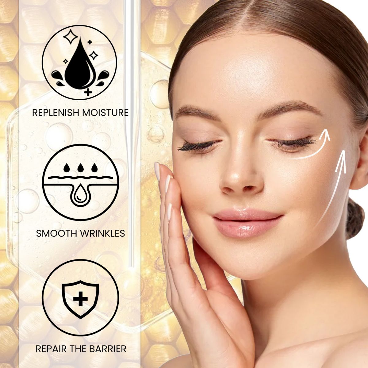เซรั่มบำรุงผิวหน้าเซรั่มวิตามิ - Hyaluronic Acid Facial Serum บทวิจารณ์และราคา