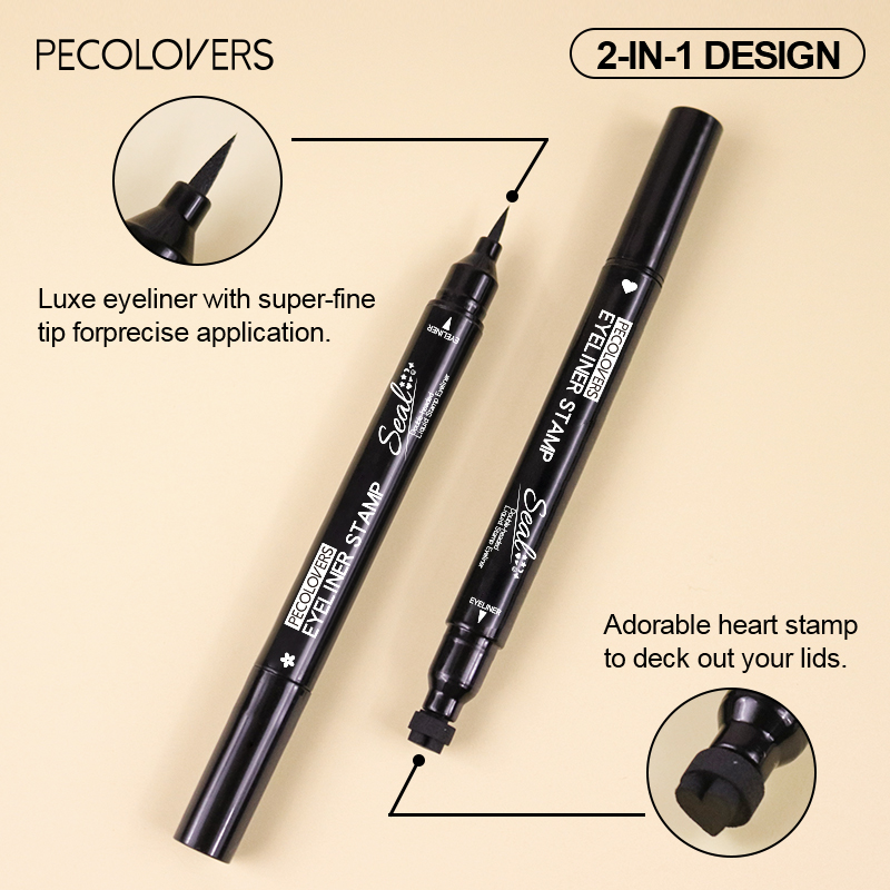 ปากกาอายไลเนอร์ชนิดน้ําสองหัวพ - Waterproof Liquid Eyeliner Pen บทวิจารณ์และราคา