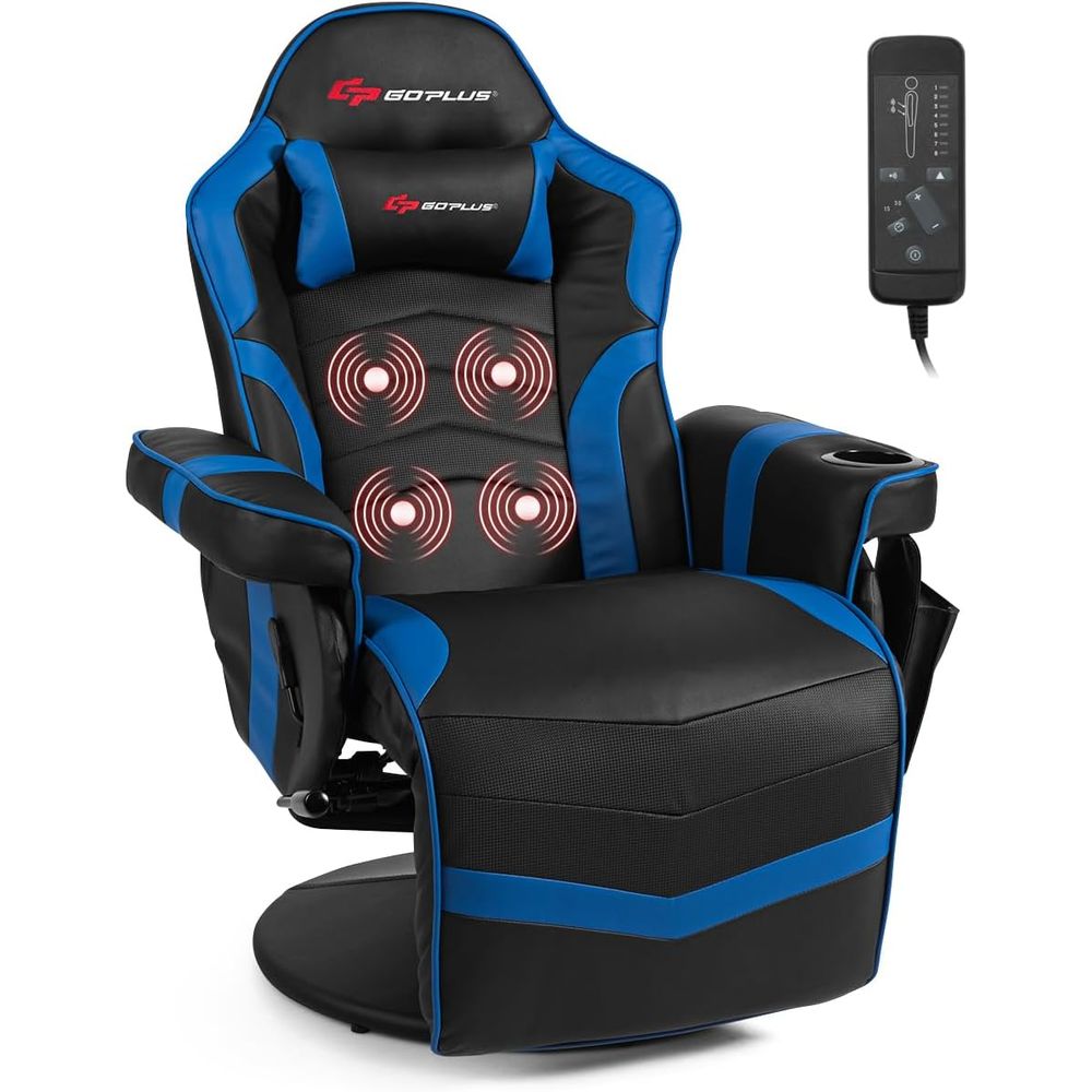 เก้าอี้นวดสำหรับเล่นเกม, เก้าอ - Massage บทวิจารณ์และราคา