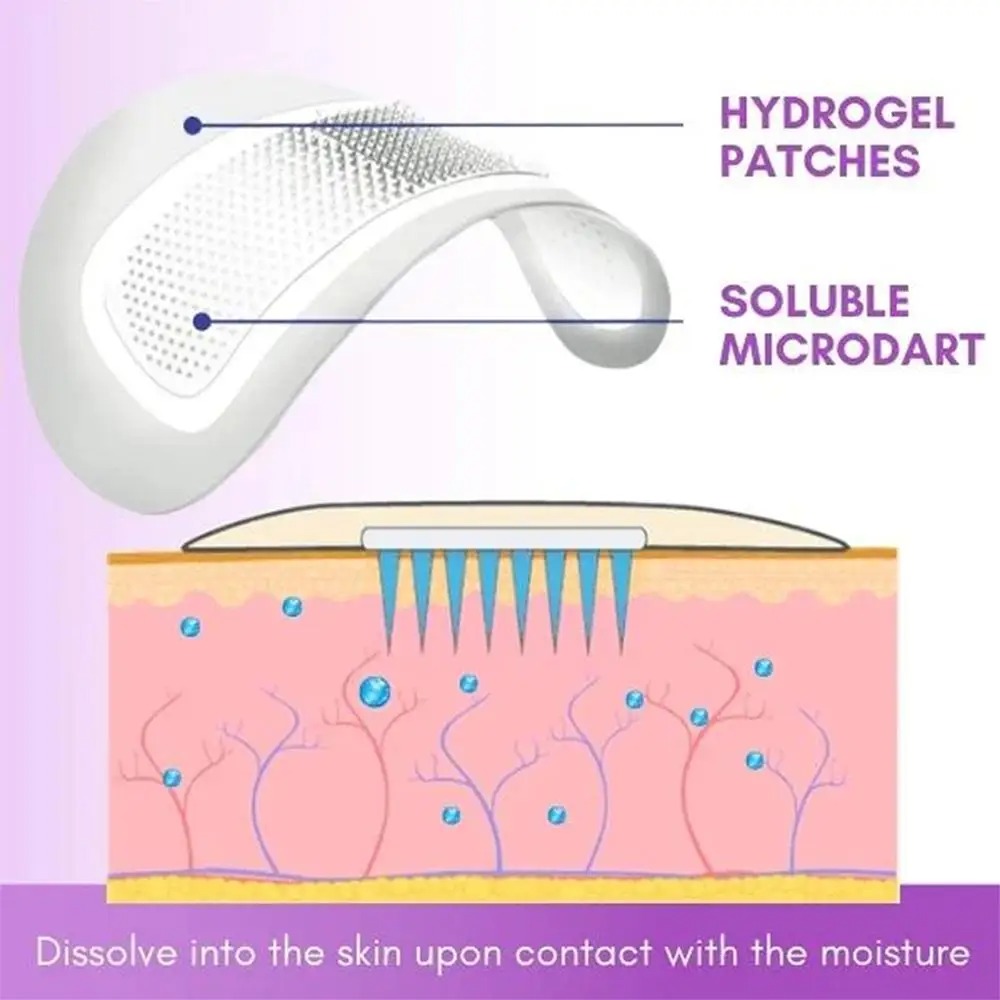 1 คู่ Micro-needle Eye Patch M - Collagen Under Eye Patches บทวิจารณ์และราคา
